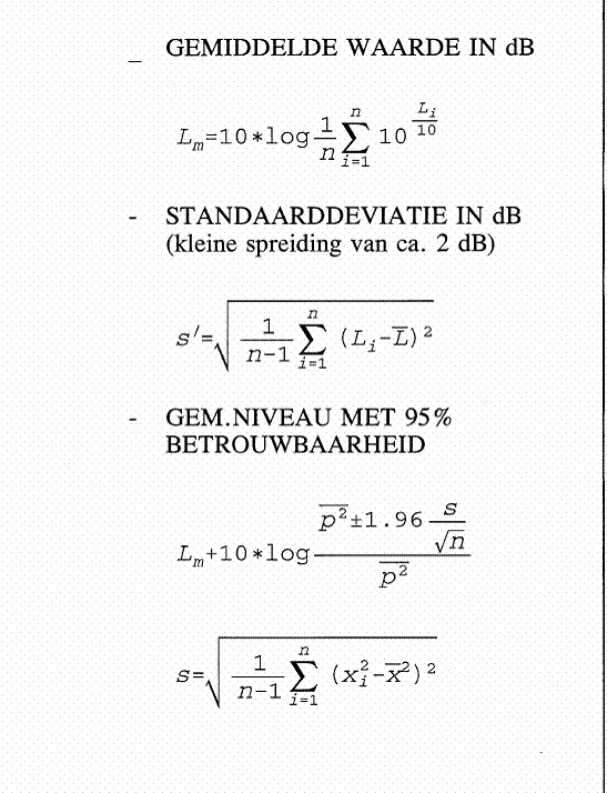 Geluidonderzoek - meetnauwkeurigheid geluidmetingen